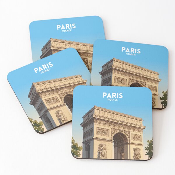 Item preview, Paris France Arc de Triomphe - Travel art designed and sold by Marciolini.