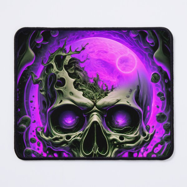 Item preview, Deathcore Skull | Abstract Skull | Purple Skull designed and sold by OrganicLights.