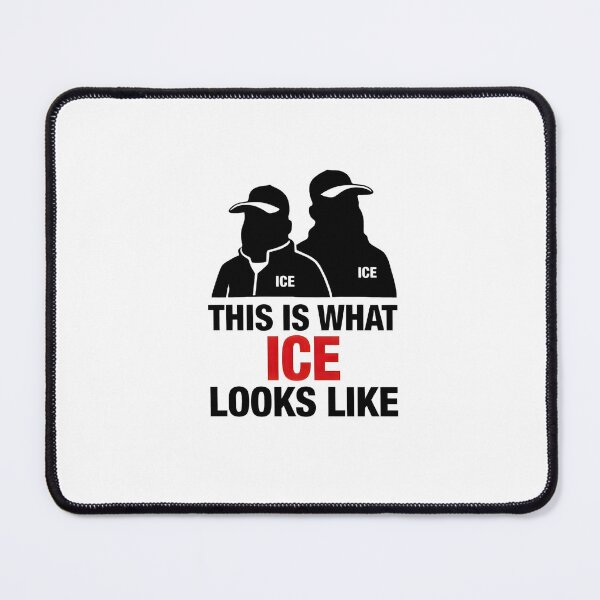 Item preview, This Is What ICE Looks Like – Immigration Awareness Graphic designed and sold by NinigFox.