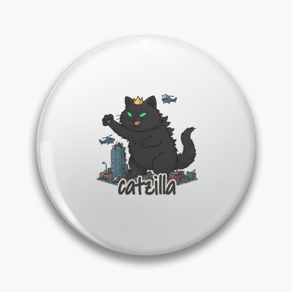 Item preview, giant cat destroy city designed and sold by likekillersx.