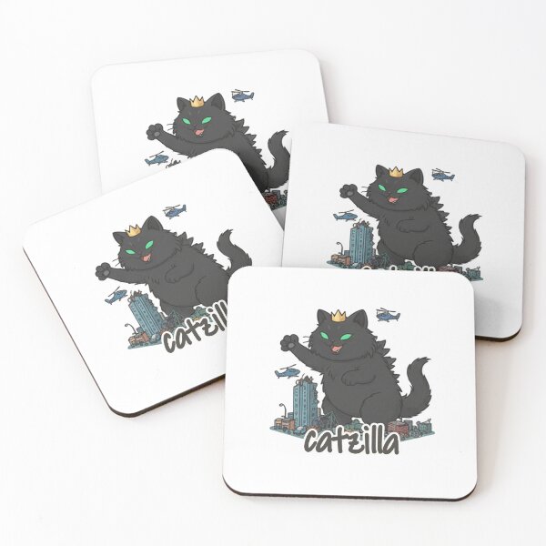 Item preview, giant cat destroy city designed and sold by likekillersx.