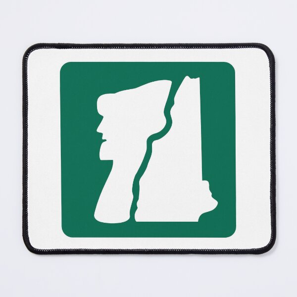Item preview, Vintage New Hampshire Old Man of the Mountain Road Sign Icon designed and sold by NewNomads.
