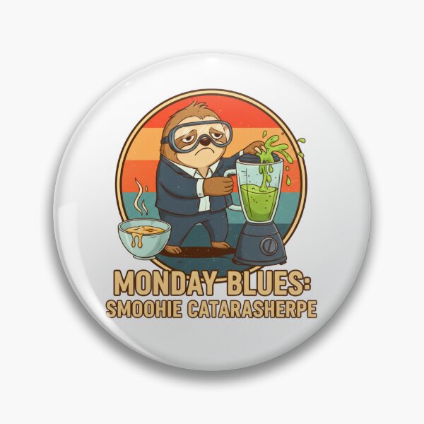 Item preview, Monday Blues Sloth designed and sold by DVND.