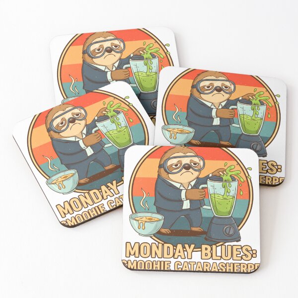 Item preview, Monday Blues Sloth designed and sold by DVND.