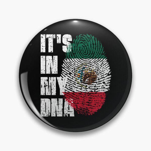 Item preview, IT'S IN MY DNA Mexico Flag Roots designed and sold by CosmoKitsch.