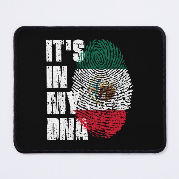 Item preview, IT'S IN MY DNA Mexico Flag Roots designed and sold by CosmoKitsch.