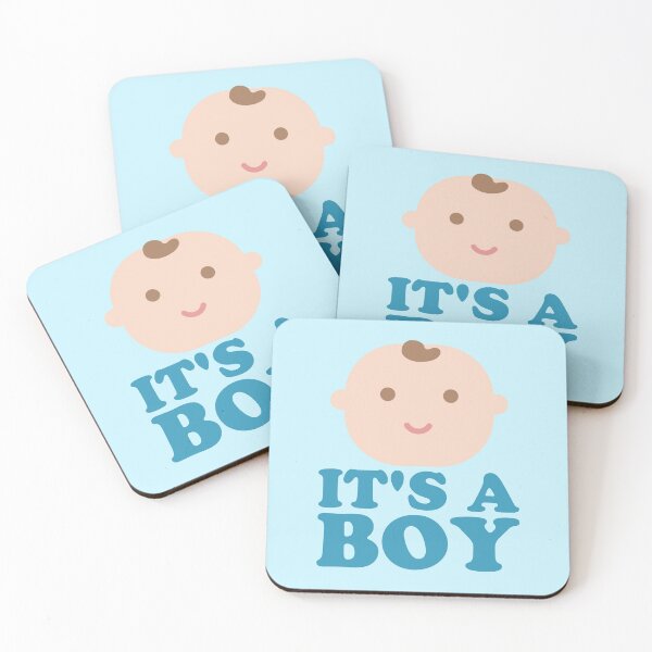 Item preview, It’s A Boy - Baby Boy Announcement Gender Reveal Newborn Celebration designed and sold by Shape Snip Studio.