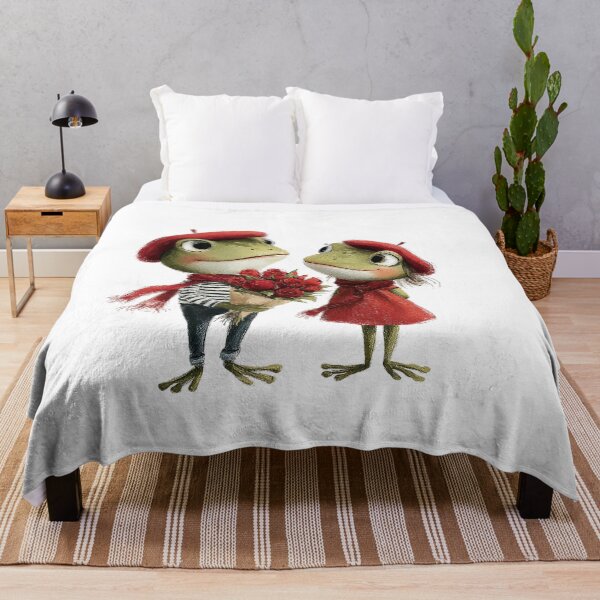 Item preview, Cute Frogs Happy Valentine's Day Art designed and sold by Maryna_Reine.