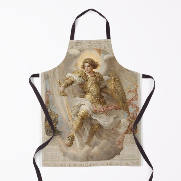 Item preview, Saint Michael the Archangel in Battle designed and sold by Oldetimemercan.