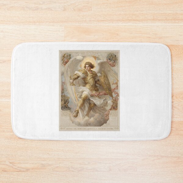 Item preview, Saint Michael the Archangel in Battle designed and sold by Oldetimemercan.