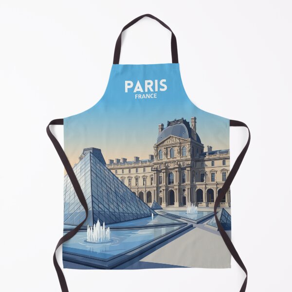 Item preview, Paris France Louvre - Travel art designed and sold by Marciolini.