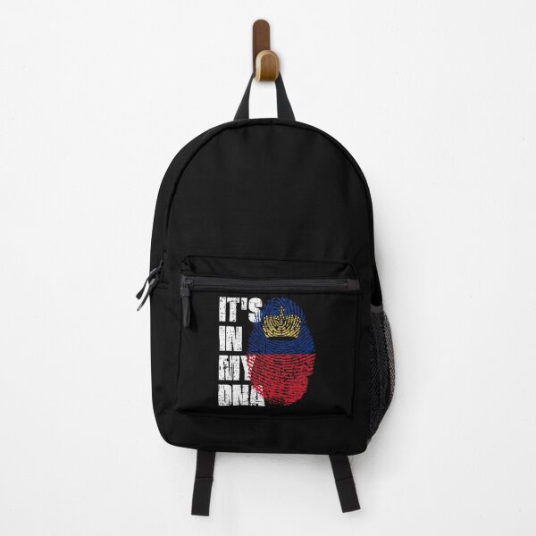 Item preview, IT'S IN MY DNA Liechtenstein Flag Roots designed and sold by CosmoKitsch.