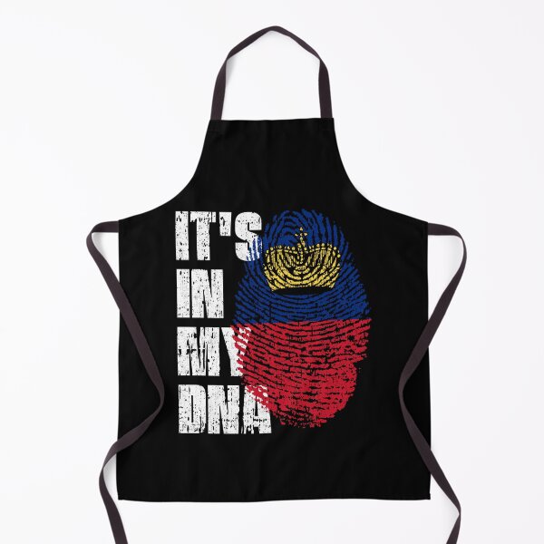 Item preview, IT'S IN MY DNA Liechtenstein Flag Roots designed and sold by CosmoKitsch.