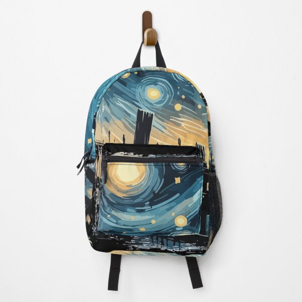 Item preview, Starry Night Cat Van Gogh designed and sold by BrownHorse90s.