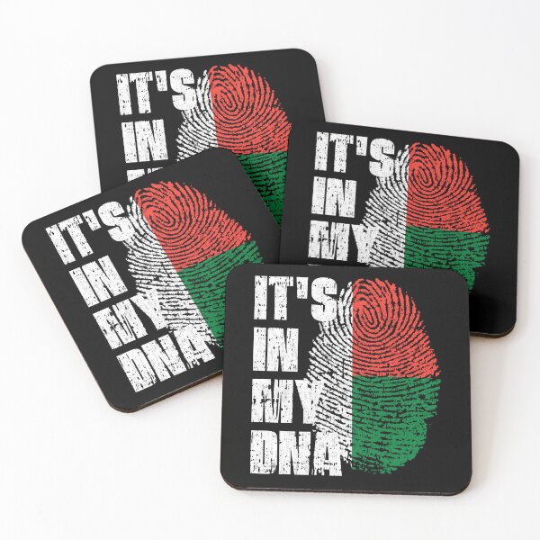 Item preview, IT'S IN MY DNA Madagascar Flag Roots designed and sold by CosmoKitsch.