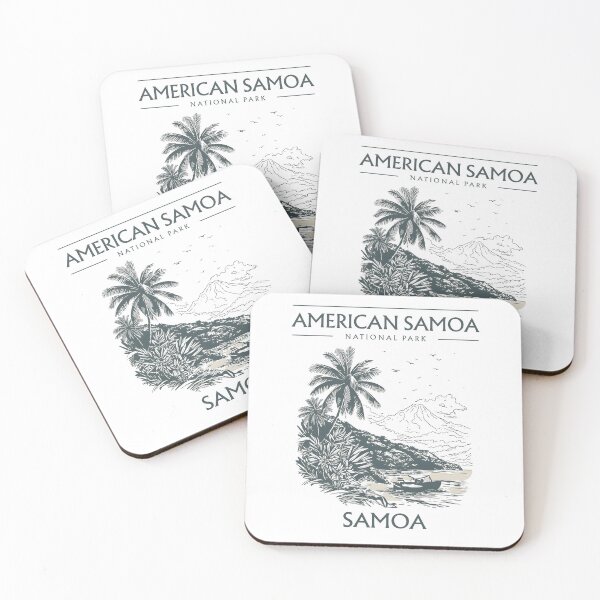 Item preview, National Park of American Samoa designed and sold by GoodOldVintage.