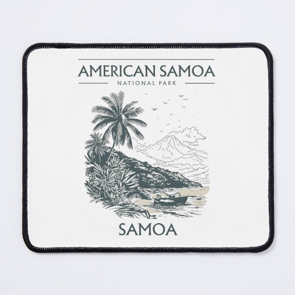 Item preview, National Park of American Samoa designed and sold by GoodOldVintage.