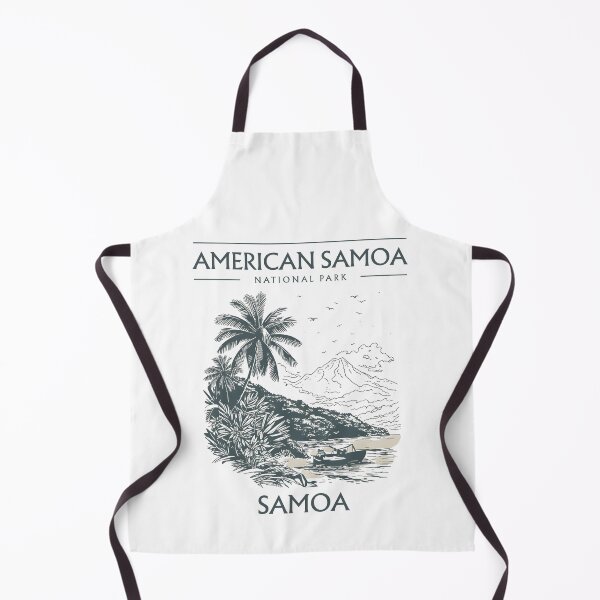 Item preview, National Park of American Samoa designed and sold by GoodOldVintage.