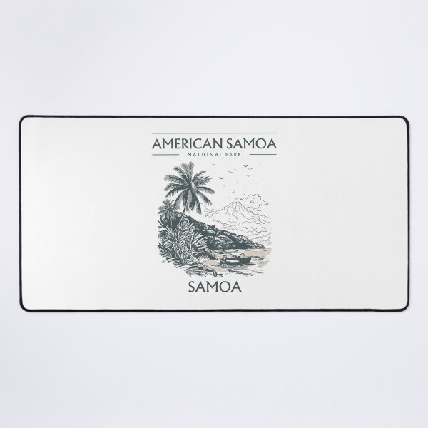 Item preview, National Park of American Samoa designed and sold by GoodOldVintage.