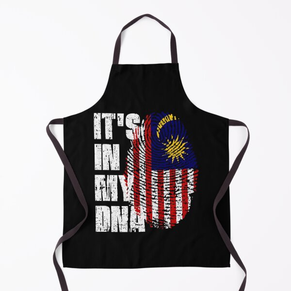 Item preview, IT'S IN MY DNA Malaysia Flag Roots designed and sold by CosmoKitsch.