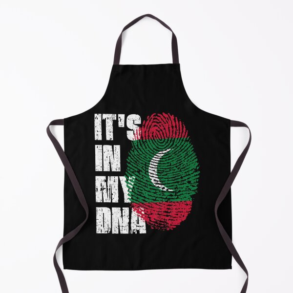 Item preview, IT'S IN MY DNA Maldives Flag Roots designed and sold by CosmoKitsch.