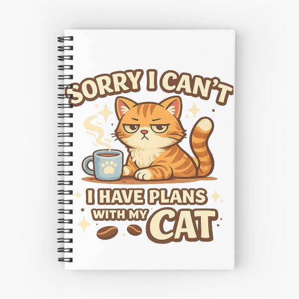 Item preview, Sorry, I can’t I have plans with my cat designed and sold by lefdaouired.