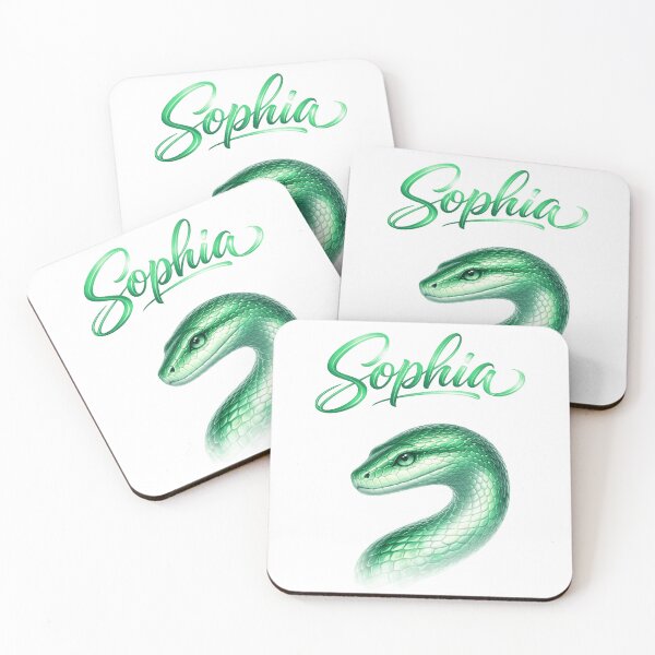 Item preview, Sophia Snake Zodiac — Wisdom and Intuition of the Chinese Snake designed and sold by AlexLineArt.