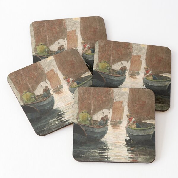 Item preview, An Afterglow - Vintage Boats designed and sold by tomorrowsart.