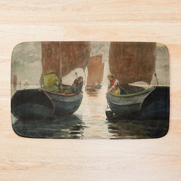 Item preview, An Afterglow - Vintage Boats designed and sold by tomorrowsart.