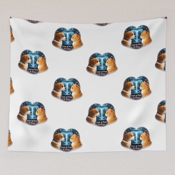 Item preview, Love at First X-Ray – Veterinary Radiology Valentine Design designed and sold by Bettybee00.