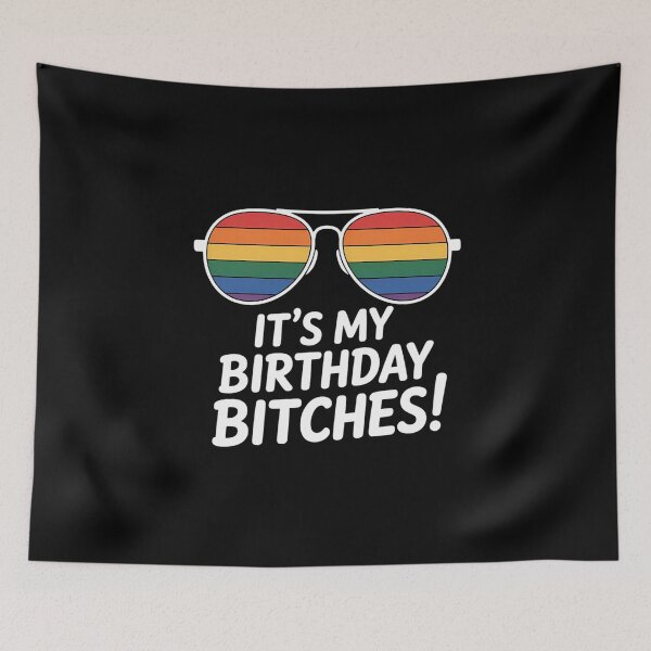 Item preview, Gay Pride Rainbow LGBT Birthday Joke designed and sold by LittleBO5.
