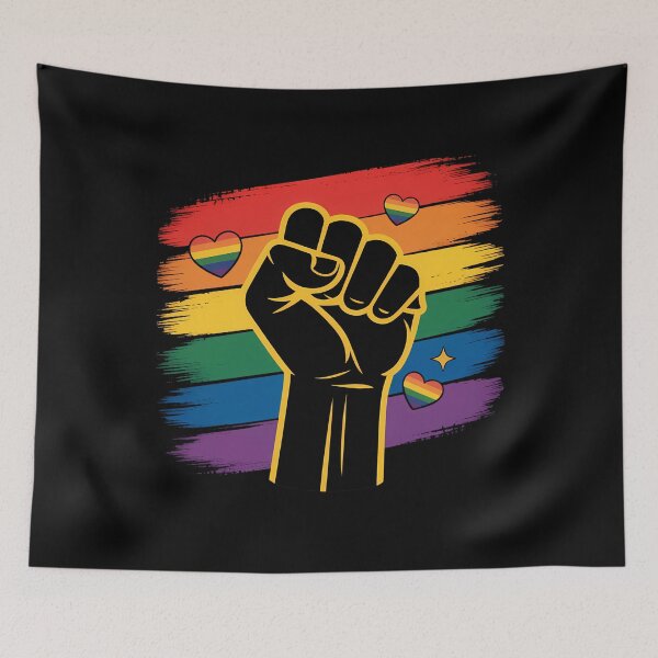 Item preview, Gay Pride Social Justice Equality LGBT-Q Ally designed and sold by LittleBO5.