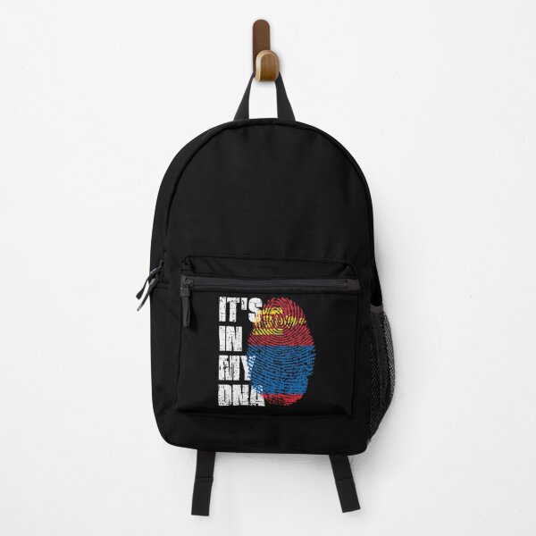 Item preview, IT'S IN MY DNA Mongolia Flag Roots designed and sold by CosmoKitsch.