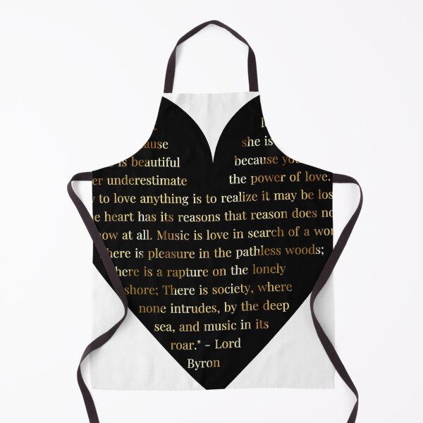 Item preview, Lord Byron Quote in Heart designed and sold by TheIconSmith.