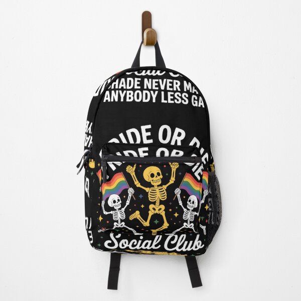 Item preview, Gay Social Justice Skull LGBT designed and sold by LittleBO5.
