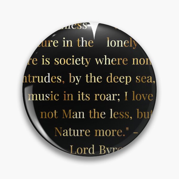 Item preview, Lord Byron Quote in Heart designed and sold by TheIconSmith.