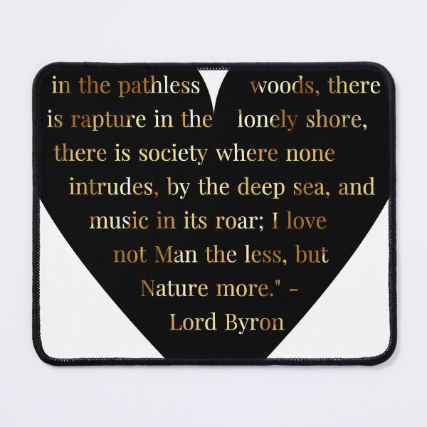Item preview, Lord Byron Quote in Heart designed and sold by TheIconSmith.