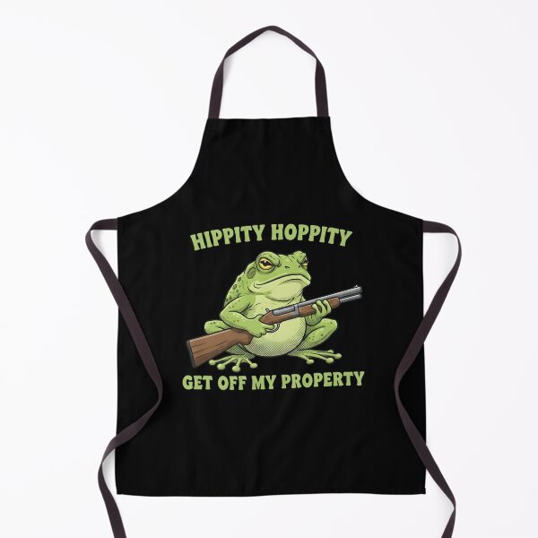 Item preview, Hippity Hoppity Get Off My Property Frog designed and sold by dudelinart.