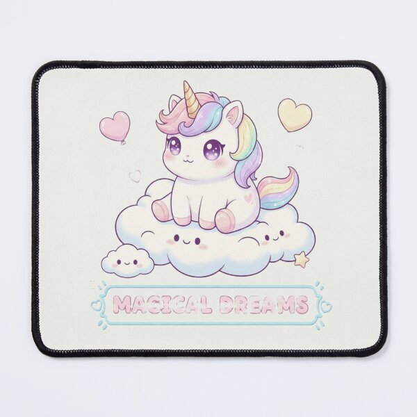 Item preview, Magical Dreams! Cute Pastel Kawaii Unicorn designed and sold by arup7980.