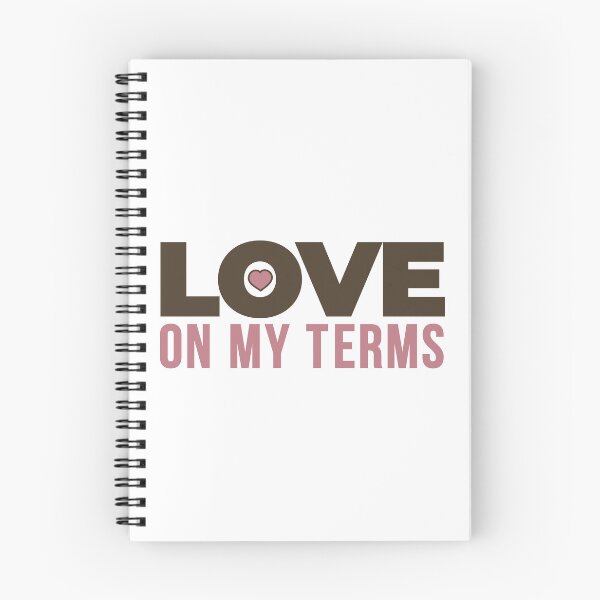 Item preview, Love On My Terms Bold Modern Valentine Quote designed and sold by PixelGrafiks.