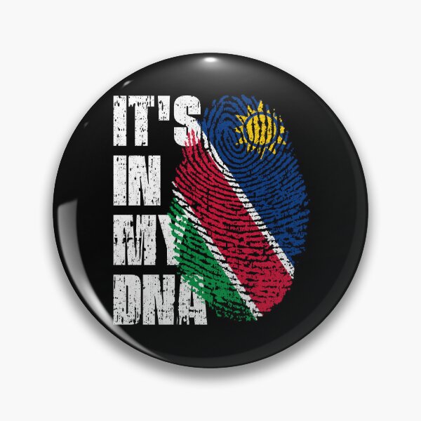 Item preview, IT'S IN MY DNA Namibia Flag Roots designed and sold by CosmoKitsch.