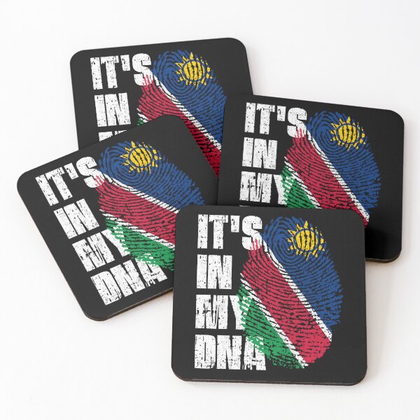 Item preview, IT'S IN MY DNA Namibia Flag Roots designed and sold by CosmoKitsch.