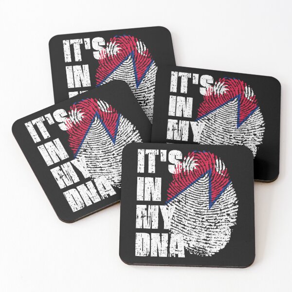 Item preview, IT'S IN MY DNA Nepal Flag Roots designed and sold by CosmoKitsch.