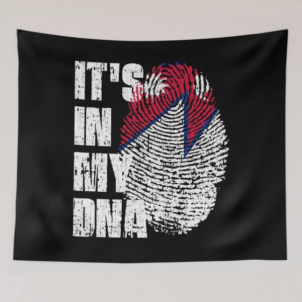 Item preview, IT'S IN MY DNA Nepal Flag Roots designed and sold by CosmoKitsch.