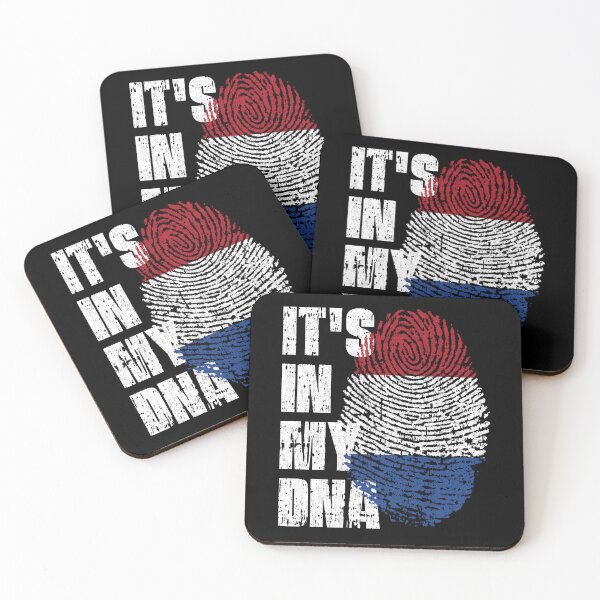 Item preview, IT'S IN MY DNA Netherlands Flag Roots designed and sold by CosmoKitsch.