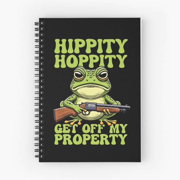 Item preview, Hippity Hoppity Get Off My Property Frog designed and sold by dudelinart.