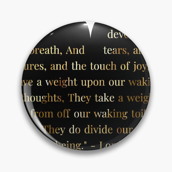 Item preview, Lord Byron Quote in Heart designed and sold by TheIconSmith.