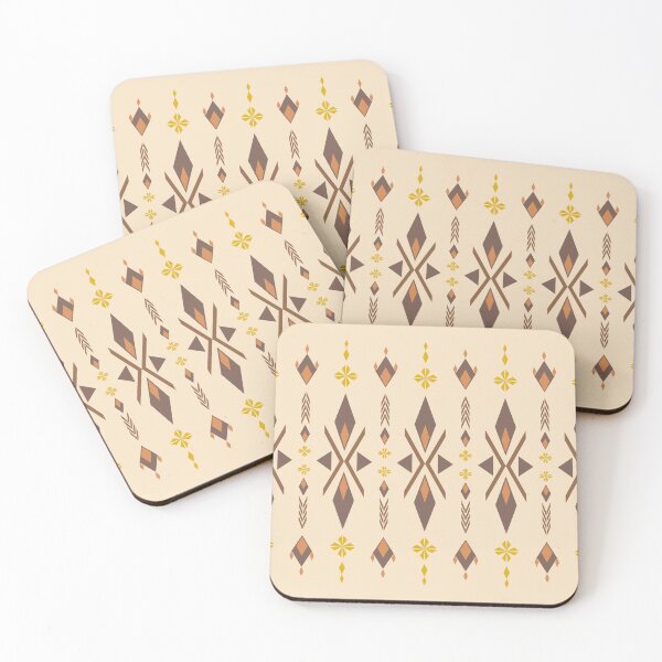 Item preview, Modern Ethnic Geometric Seamless Pattern – Earth Tone Color Palette designed and sold by RS4you.