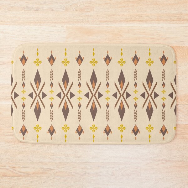 Item preview, Modern Ethnic Geometric Seamless Pattern – Earth Tone Color Palette designed and sold by RS4you.