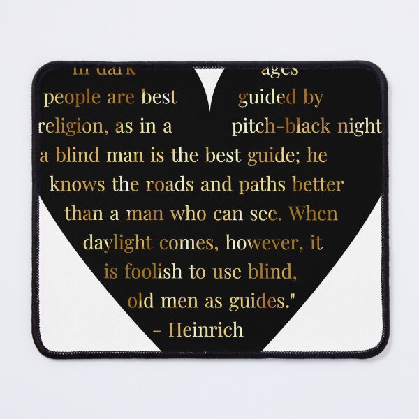 Item preview, Heinrich Heine Quote in Heart designed and sold by TheIconSmith.